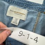 Pilcro and the Letterpress Anthropologie Jumpsuit Womens 4 Petite Denim Button Photo 4