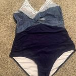 One Piece Bathing Suit for Women Front Cross Athletic Tummy.. Photo 5