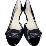 Anne Klein Women Roselyn dress shoe black, size 8.5 short heel, open toe Photo 1