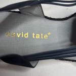 David Tate Nelly Slingback Flat Sandals Navy Blue Wide Espadrilles S Photo 2