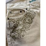 Ralph Lauren Lauren Jeans Co. Ralph Lauren Women’s Floral Bootcut Jeans Beige Size 8 Boho Photo 7
