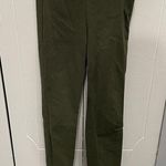 Who What Wear Green Straight Leg Pants Photo 0