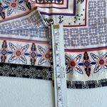 Forever 21  Womens L Knee Length Straight Pencil Skirt Back Zip & Slit Geo Floral Photo 9