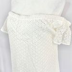 Central Park West New  Lace Off The Shoulder Mini Dress Bristol White Photo 6