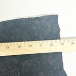 Rampage  Womens Y2K Whimsigoth Black Floral Lace Babydoll Blouse Top Size M Photo 7