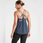 Athleta  Womens Blue Solace Support Top Tank Photo 1