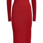 SKIMS NWOT Soft Lounge Long Sleeve Dress In Brick Photo 0