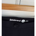 Betabrand  Classic Dress Pant Yoga Pant | Straight (Black) Size Large petite Photo 2