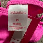 Xhilaration 2 Piece Ribbed Bikini Swim Top & Hipster Bottom XS Women’s Hot Pink Photo 5