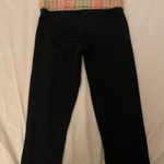 PINK - Victoria's Secret Pink Victoria’s Secret Yoga Black Cropped Embellished Pants, size XS Photo 1