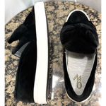 Nine West Onosha Black Slipon Round Toe Velvet Sneaker Wo’s Size 11 Photo 12