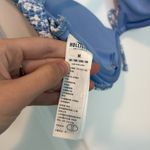 Hollister blue floral smocked underwire bikini top Photo 6