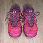 Under Armour Vent Bandit Charged neon colored athletic sneakers Photo 1