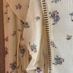 Planet Gold  Cream Floral Ruffle Top large Photo 3