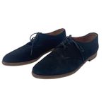 Madewell 1937 Sz 6 1/2 Women's Blue Lace Up Leather Oxford Photo 5