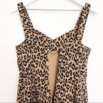 Banana Republic  Brown Tan Leopard Knee Length Dress Business Casual Party Size 2 Photo 7
