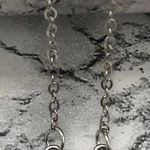 Pisces Horoscope Sign Charm Pendant Necklace Silver Photo 2