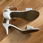 New Directions Emily Perforated Dress Heels Size 8 White Photo 8
