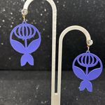 Handmade The Lavender Line Earrings Photo 2