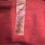 Beyond Yoga Heather Rib Frame Cropped pullover top in Red/Rosewood size small Photo 11