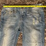 Hippie Denim Vintage Women’s Size 25 Blue Destroyed Rhinestone Embellished Jeans Photo 7