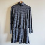 Anthropologie  Bailey 44 Anastasia Ruffle Hem Sweater Dress Gray Womens S…‎ Photo 3