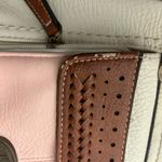 Bag Chic Crossbody by b.o.c. There is wear see pictures. Priced accordingly White Photo 7