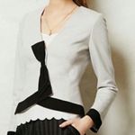 Elevenses Anthropologie  Femme Bow Jacket 10 Photo 5