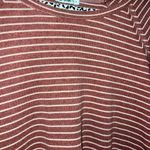 In Loom  Rust Striped Long Sleeve Top Photo 6
