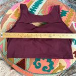 Maroon Marika Sports bra size Large Pink Photo 3