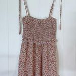 Nasty Gal Pink Floral Smocked Romper 4 Photo 0