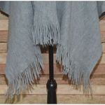 Vince Camuto Women's Gray Fringe Shawl One Size Layering Casual Warm Open Front Photo 2