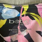 Bebe  Sport Multicolored Patterned Cropped Athletic Leggings Photo 2