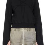 Subhuman Rick Owen’s DRKSHDW reversible sweatshirt. Black Size L Photo 0