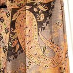Large Indian shawl wrap Tan Photo 1