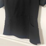 FIGS  • aburi black v-neck scrub top sz XS Photo 5