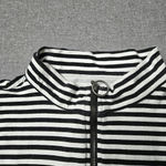 Torrid  Foxy Mock Neck Zip Up Striped Tank Photo 3