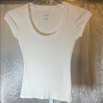 Pilcro  Women's Cream Short Sleeve Tee A0203 Photo 0