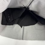 Torn By Ronny Kobo Skirt Womens X Small Black Donie Faux Leather Croc Moto Mini Photo 10