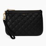 Nine West Black Quilted Wristlet Purse Photo 2