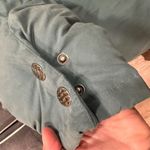 Vintage Utex Women's Snap Front Quilted Down‎ Fur Trim Long Coat Jacket Green 10 Photo 6