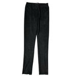 Tuckernuck  Pomander Place Black Suede Slit Front Sloane Leggings SM Front Seam Photo 1