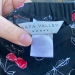Napa Valley 90’s Cherry Print MIDI Skirt | 20 Black Size 20W Photo 2