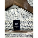 Gap Sweater Vest Womens XS Blue Striped Long Pockets Quiet luxury Minimalist Photo 1