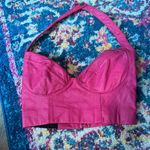 wilson's leather  Pink halter top xs Photo 0