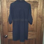 American Rag 🔵!! Denim dark jean Button Up dress! Photo 4