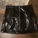 Latex Skirt Black Size M Photo 2