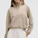NWT Lululemon Brushed Softstreme Half Zip Photo 0