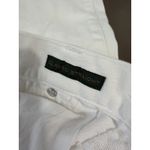 Ralph Lauren LRL Lauren Womens Ivory/Cream Classic Straight Jean Pants Size 6P Photo 4