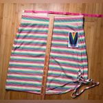 Target  Pride Women's Asymmetrical Rainbow Striped Pull On Casual Mini Skirt|Sz:M Photo 7